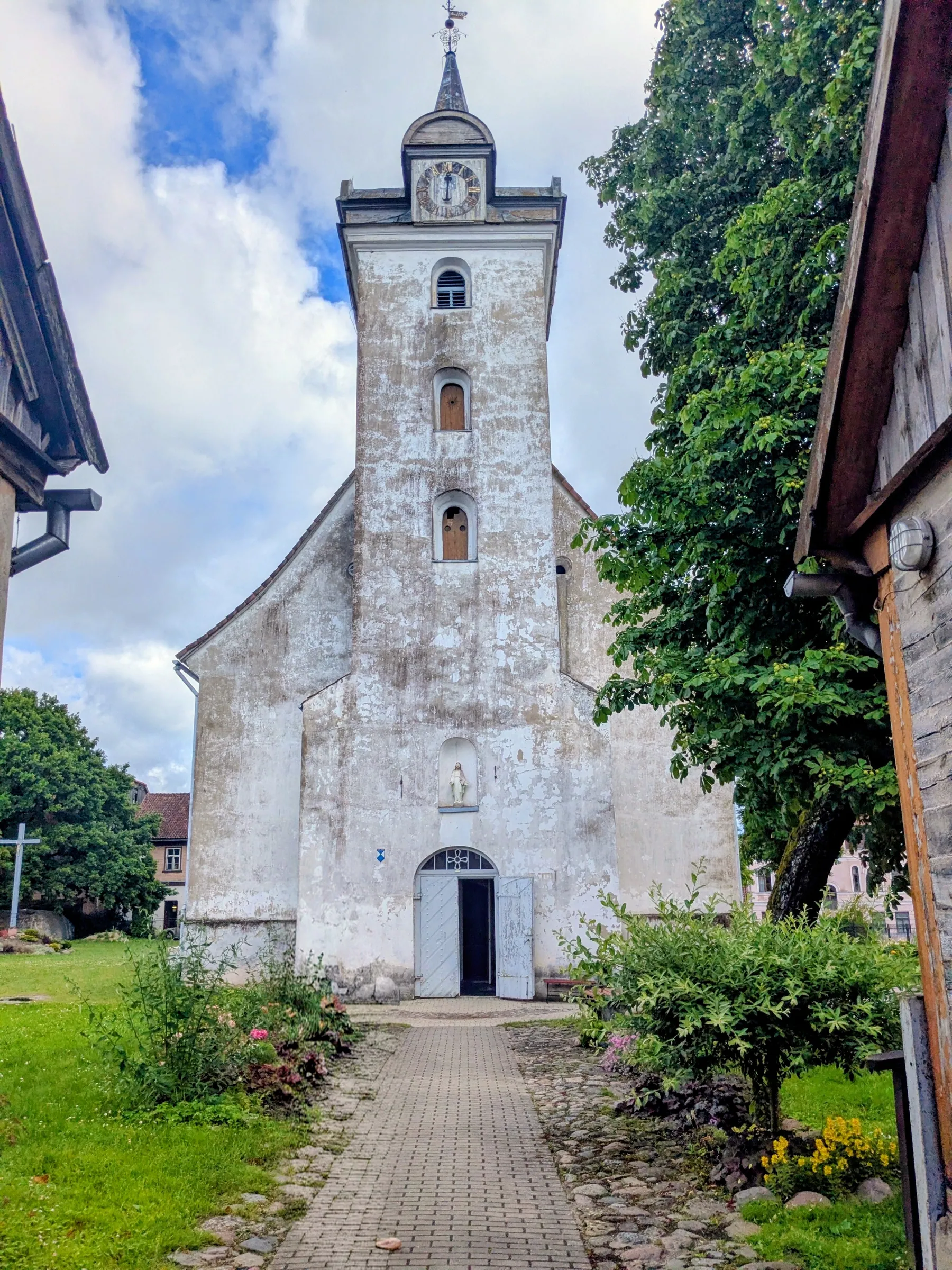 Holy Trinity Roman Catholic Church in Kuldīga