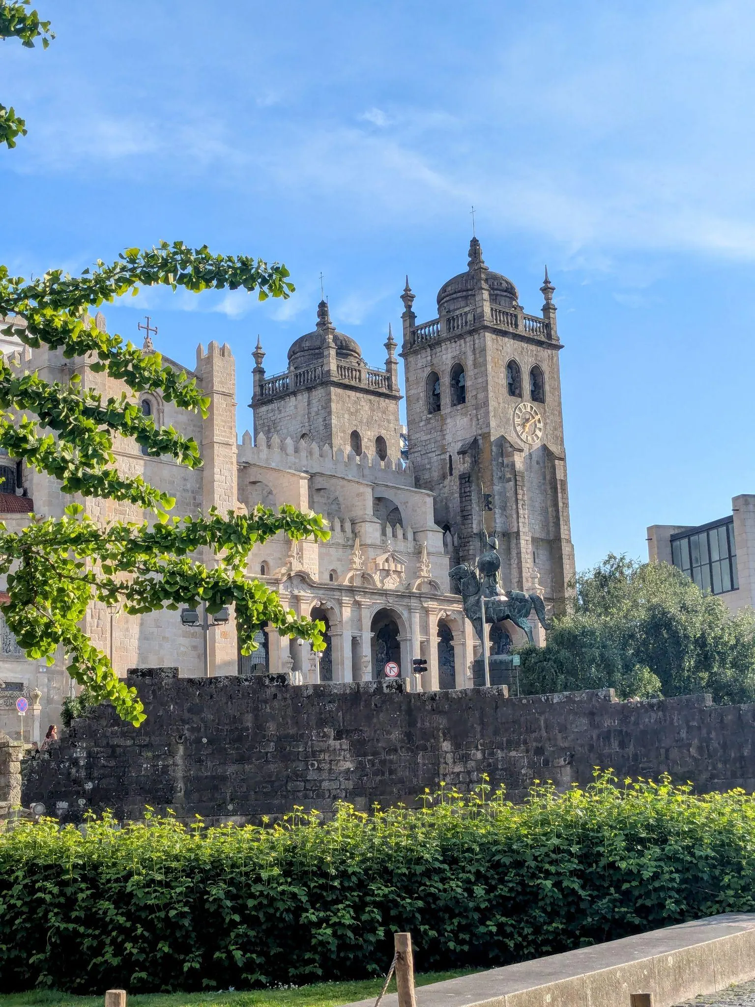 Porto Cathedral seen from the historic center